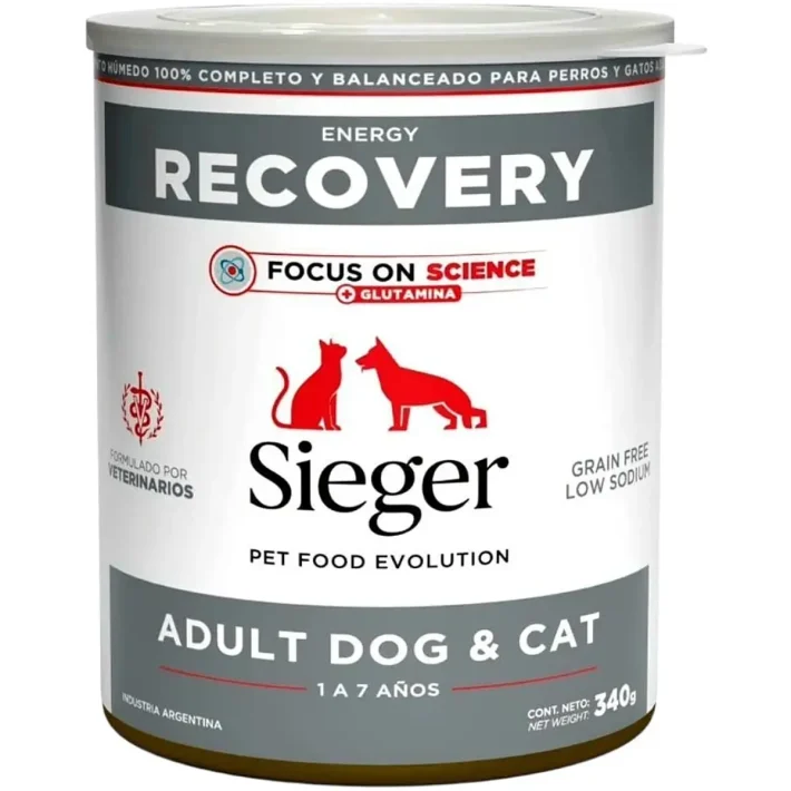 Lata Recovery Sieger 340 gr