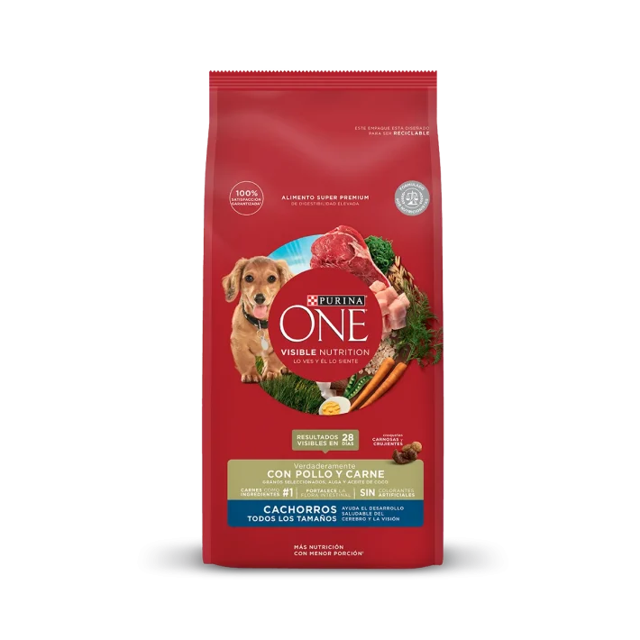Purina One Cachorro Pollo y Carne