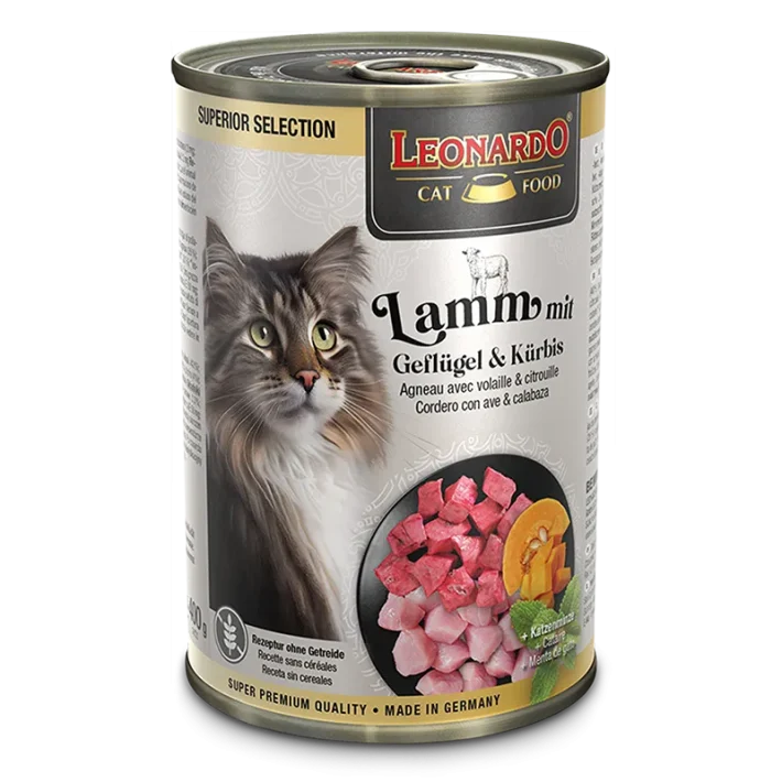 Leonardo Superior Selection Cordero con Ave y Calabaza 400 grs