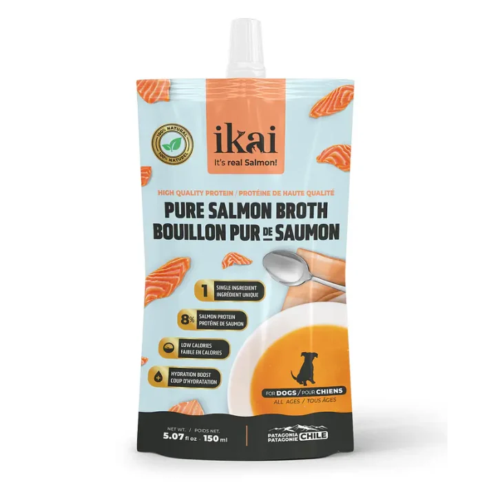 Caldo de Salmón Perros IKAI 150 ml