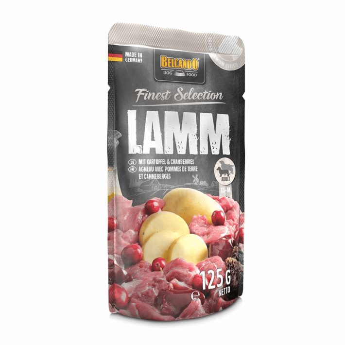 Belcando Cordero y Patatas con Arandanos 125 grs