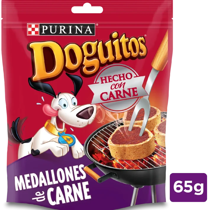 Doguitos Medallones de Carne 65 grs.
