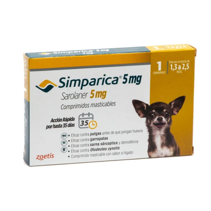 Simparica Antiparasitario Perro (1 comprimido)