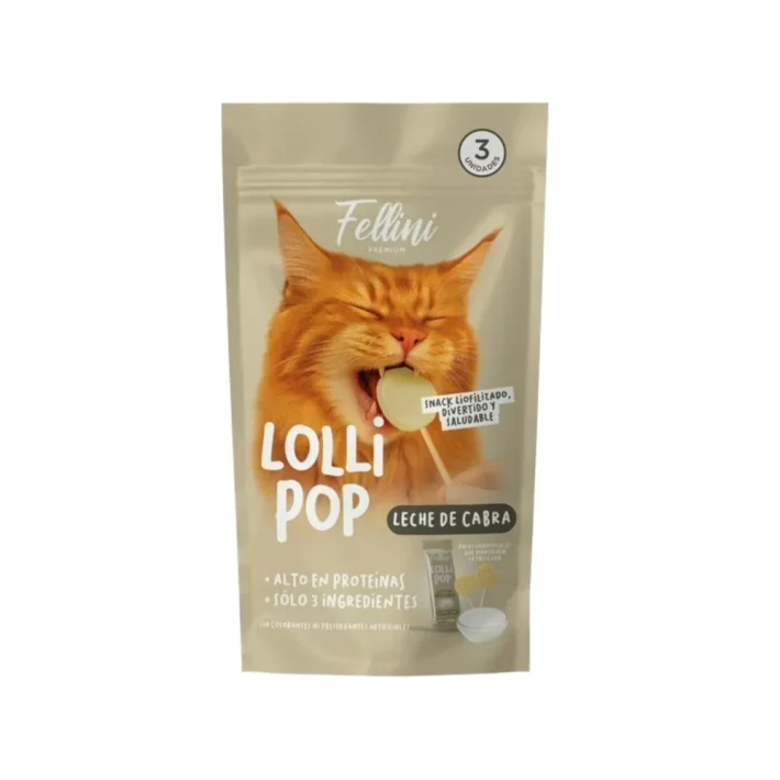 Fellini Lollipop Leche de Cabra (3 unidades)