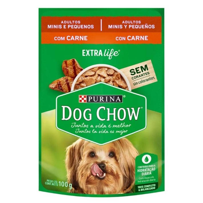 Dog Chow Adulto Mini Carne 100 grs.