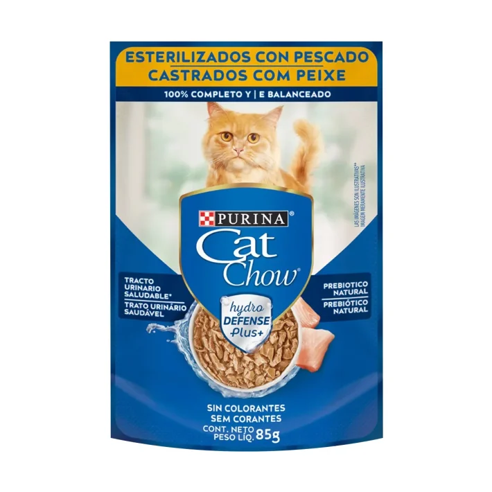 Cat Chow Esterilizados Pescado 85 gr