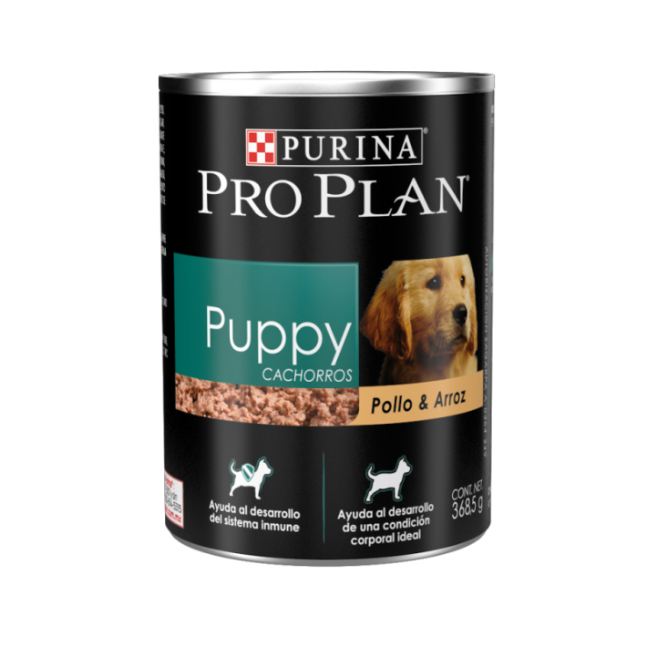 Pro Plan Lata Puppy Pollo y Arroz 368 grs.