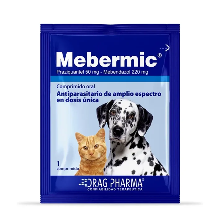 Mebermic Antiparasitario Interno Perros y Gatos