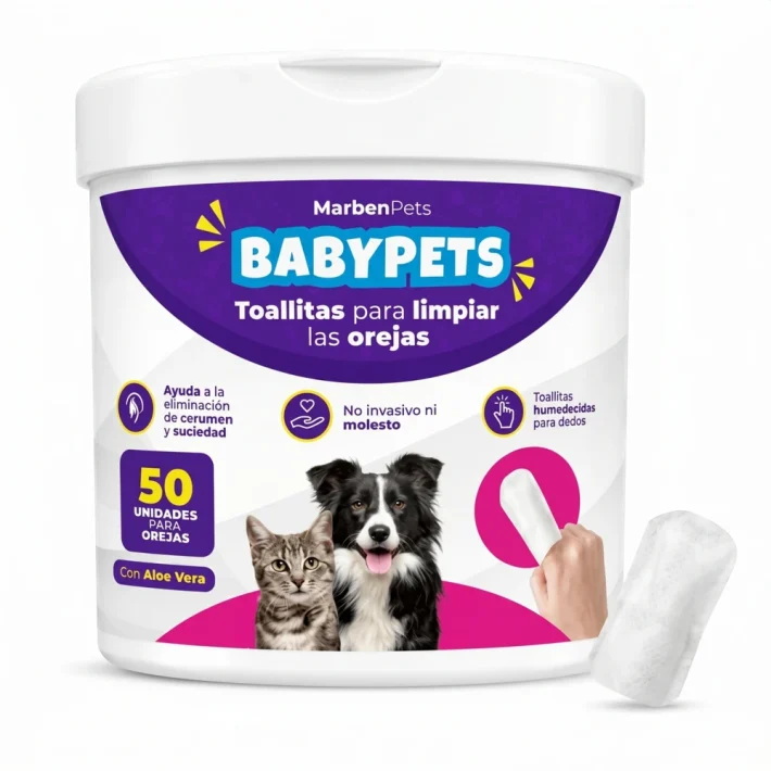 Baby Pets Toallitas para los oídos 50 unidades