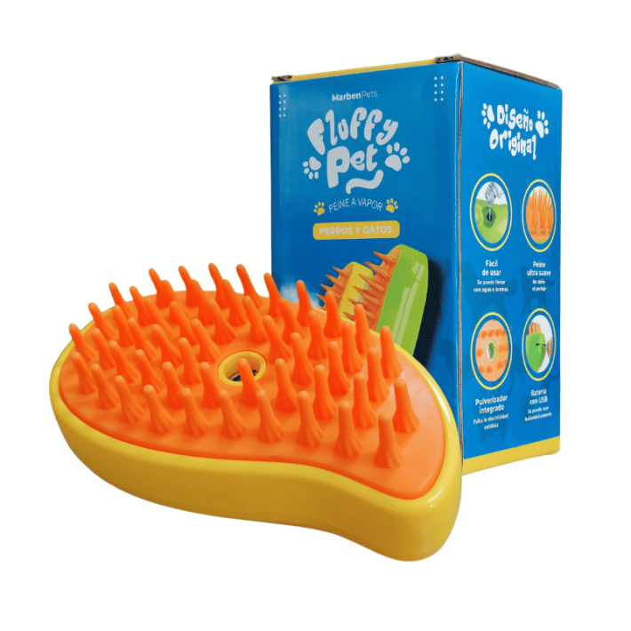 Peine a Vapor para Perros y Gatos