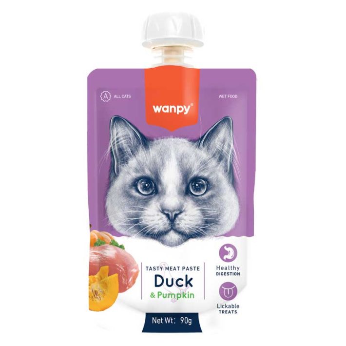 Wampy Tasty Meat Paste Duck  90 gr